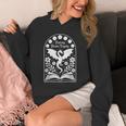 Fantasy Drama Tragedy Dragon Book Magic Gothic Moon Phases Unisex Hoodie Fantasy Drama Tragedy Dragon Book Magic Gothic Moon Phases Unisex Hoodie