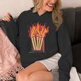 Flames And Lighter Costume For Matchbook Lovers Unisex Hoodie Flames And Lighter Costume For Matchbook Lovers Unisex Hoodie
