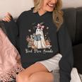 Ghost Reading Book Coquette Bow Halloween Girl Kid Teacher Unisex Hoodie Ghost Reading Book Coquette Bow Halloween Girl Kid Teacher Unisex Hoodie