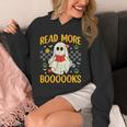 Ghost Reading Books Teacher Student Halloween Read More Book Unisex Hoodie Ghost Reading Books Teacher Student Halloween Read More Book Unisex Hoodie