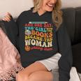 The Girl With The Books Became The Woman Writing Them Unisex Hoodie