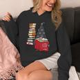 Gnome Read Reading Book Librarian Across America Women Kids Unisex Hoodie Gnome Read Reading Book Librarian Across America Women Kids Unisex Hoodie