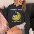 Good Book Is Out Of This World Astronaut Read Book Bookworm Unisex Hoodie
