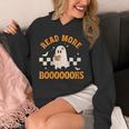 Groovy Halloween Teacher Spooky Read More Book Women Girl Unisex Hoodie