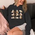 Halloween Ghost Book Lover Unisex Hoodie