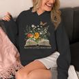 Helping Little Minds Grow Floral Book Education SPED Teacher Unisex Hoodie