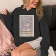 Hockey Romance Tarot Card Books Reader Cozy Reading Unisex Hoodie