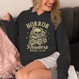 Horror Reading Spooky Vibes Bookish Horror Readers Book Club Unisex Hoodie