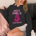 Hot Girls Read Books Cute Book Reader Women Unisex Hoodie Hot Girls Read Books Cute Book Reader Women Unisex Hoodie