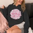 Hot Girls Read Pink Aesthetic Book Lover Reading Unisex Hoodie