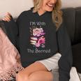 I'm With The Banned Books Bold Statement Against Censorshi Unisex Hoodie