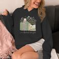 I'm Booked Tonight Cozy Floral Book Lover Graphic Unisex Hoodie I'm Booked Tonight Cozy Floral Book Lover Graphic Unisex Hoodie