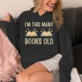 I'm This Many Books Old Read Book 2nd Birthday 2 Years Old Unisex Hoodie