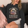 Introverted But Willing To Discuss Books Cozy Aesthetic Unisex Hoodie