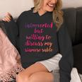 Introverted Willing To Discuss Siamese Sable Introvert Unisex Hoodie Introverted Willing To Discuss Siamese Sable Introvert Unisex Hoodie