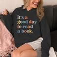 It's A Good Day To Read A Book Books Library Reading Unisex Hoodie