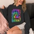 Its A Good Day To Read Book Kids Boys Girls Reading Graphic Unisex Hoodie