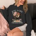 Just A Girl Who Loves Books Book Lover Reading For Women Unisex Hoodie Just A Girl Who Loves Books Book Lover Reading For Women Unisex Hoodie