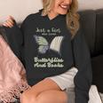 Just a Girl Who Loves Butterflies And Books Butterfly Unisex Hoodie Just a Girl Who Loves Butterflies And Books Butterfly Unisex Hoodie