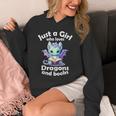 Just a Girl Who Loves Dragons And Books Dragon For Kids Unisex Hoodie