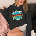 Kids Boys Benjamin Name Personalized Superhero Comic Book Unisex Hoodie