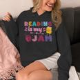 Kids Reading Book Lover Reading Is My Jam Unisex Hoodie
