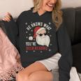He Knows What You'Ve Been Reading Book Lover Women Santa Unisex Hoodie He Knows What You'Ve Been Reading Book Lover Women Santa Unisex Hoodie