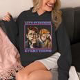 Let's Overthink Everything Shirt Antisocial Introvert Unisex Hoodie