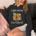 Librarian Of a Free Library Floral Book Lover Unisex Hoodie Librarian Of a Free Library Floral Book Lover Unisex Hoodie