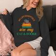 My Life Essentials Are Cat And Books Unisex Hoodie My Life Essentials Are Cat And Books Unisex Hoodie