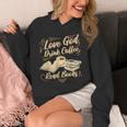 Love God Drink Coffee Read Books Christian Tee Unisex Hoodie
