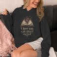 I Love You To The Library And Back Anatomical Heart Book Unisex Hoodie