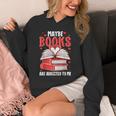 Maybe Books Are Addicted To Me Reading Present Unisex Hoodie