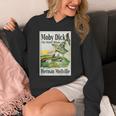 Moby Dick Book Cover Illustration Unisex Hoodie