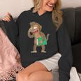 Monkey With a Book Unisex Hoodie