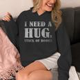 I Need a Huge Stack Of Books Book Lover Reading Quote Unisex Hoodie