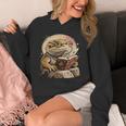 Nerdy Bearded Dragon Glasses Book Reading Unisex Hoodie Nerdy Bearded Dragon Glasses Book Reading Unisex Hoodie