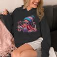 Octopus Reading Book Kraken Book Lover Unisex Hoodie Octopus Reading Book Kraken Book Lover Unisex Hoodie