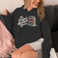 The Original Handheld Device Book Fair Book Lover Unisex Hoodie