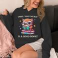 Owl You Need Is A Good Book Cute Love To Read Back 2 School Unisex Hoodie