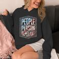 People Person Repellant Introvert Unisex Hoodie People Person Repellant Introvert Unisex Hoodie