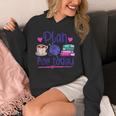 Plan For Today Coffee Yarn Books Sewing Knitter Knitting Unisex Hoodie
