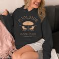 Poolside Book Club Summer Reading Book Lover Swimming Shirt For Men Women Unisex Hoodie
