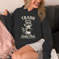 Raccoon Bookworm Readers Library Smut Reader Spicy Book Romance Rash Reader Social Club Unisex Hoodie