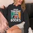 Raccoon Smutty Book Lover Spicy Romance Novels Women's Unisex Hoodie Raccoon Smutty Book Lover Spicy Romance Novels Women's Unisex Hoodie