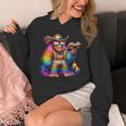 Rainbow Pride Bigfoot Reading Book With Heart Glasses Unisex Hoodie Rainbow Pride Bigfoot Reading Book With Heart Glasses Unisex Hoodie