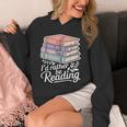 Rather Be Reading Book Lover Stack Unisex Hoodie Rather Be Reading Book Lover Stack Unisex Hoodie
