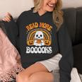 Read More Books Booooks Ghost Pumpkin Cute Teacher Halloween Unisex Hoodie