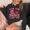 Read Your Heart Out Cute Reading Book Lover Unisex Hoodie Read Your Heart Out Cute Reading Book Lover Unisex Hoodie