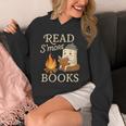 Read S'More Books Campfire Reading Book Lovers Camper Unisex Hoodie Read S'More Books Campfire Reading Book Lovers Camper Unisex Hoodie